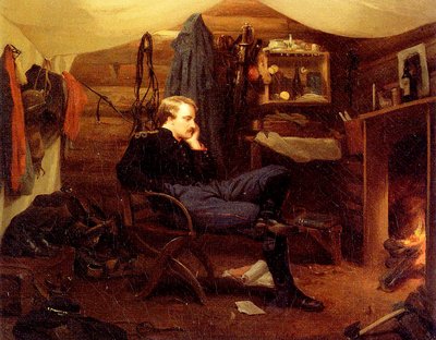 Winter Quarters in Virginia, Army of the Potomac, 1866 by George Cochran Lambdin